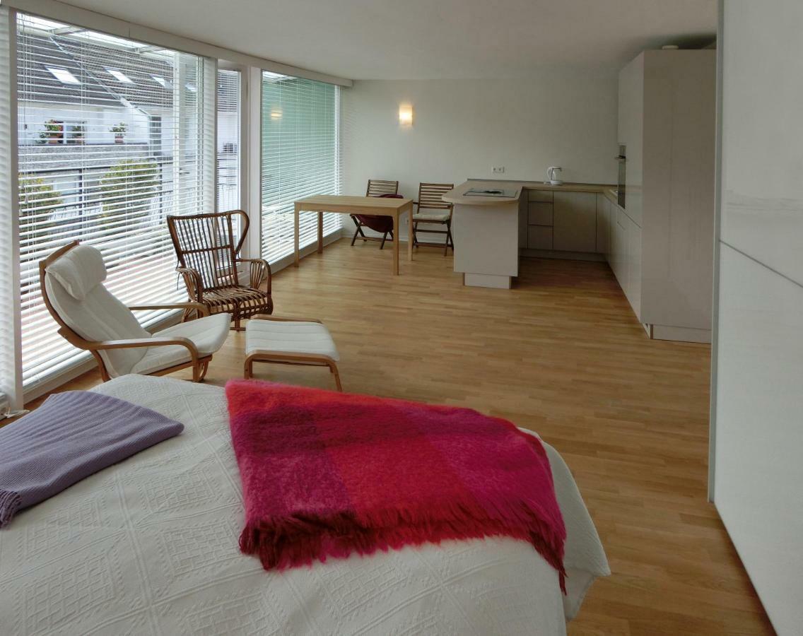 Modernes, Sonniges Appartement Im Herzen Von Duesseldorf Bagian luar foto