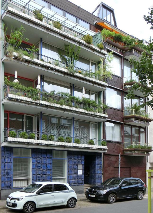 Modernes, Sonniges Appartement Im Herzen Von Duesseldorf Bagian luar foto