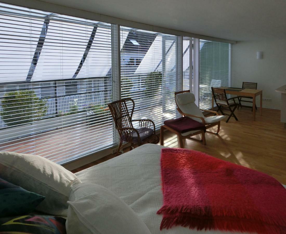 Modernes, Sonniges Appartement Im Herzen Von Duesseldorf Bagian luar foto